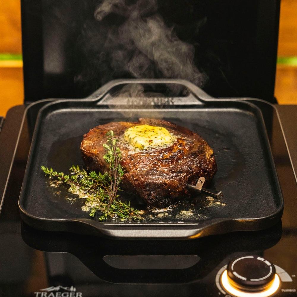 Traeger Induction Cast Iron Skillet | BBQ Skillets & Frying Pans NZ | Traeger NZ | Accessories,BBQ Accessories | Outdoor Concepts