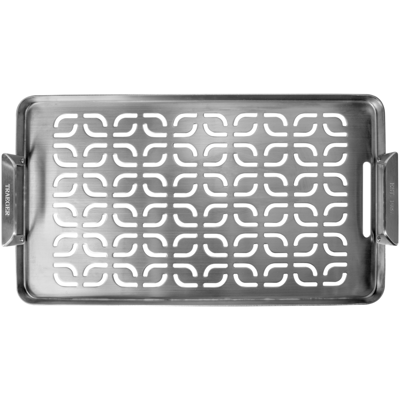 Traeger ModiFIRE Fish and Veggie SS Grill Tray | BBQs Accessories NZ | Traeger NZ | Accessories | Outdoor Concepts