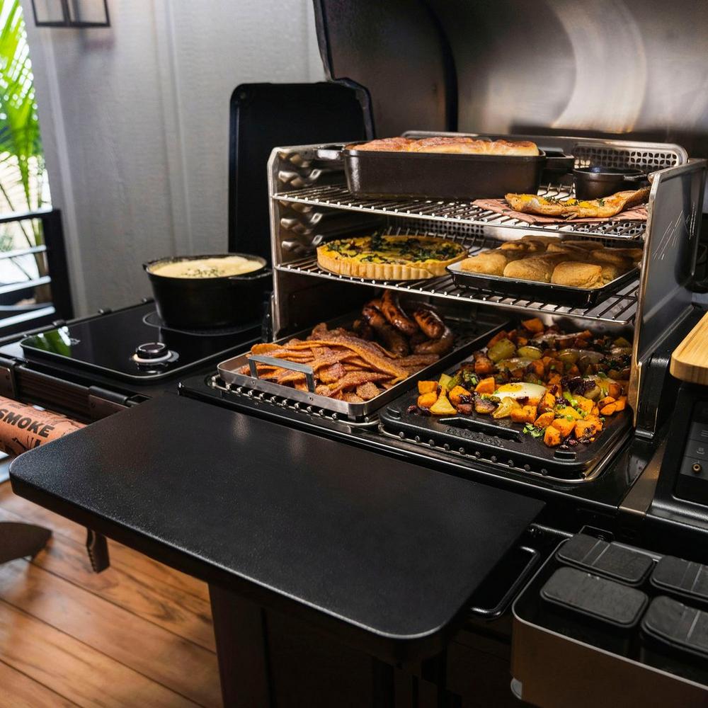 Traeger P.A.L. Pop-And-Lock™ Front Shelf | BBQ Components NZ | Traeger NZ | Accessories,BBQ Accessories | Outdoor Concepts